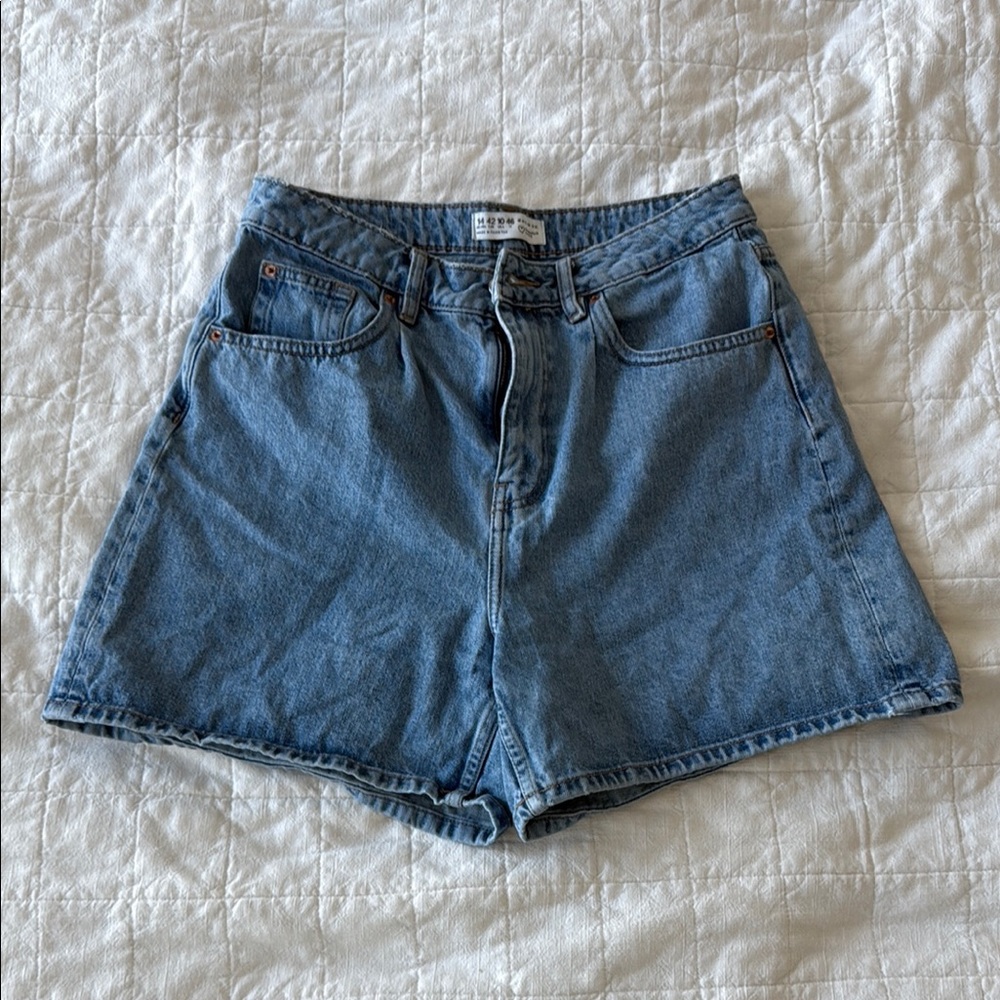 Primark Women's Blue Jean Shorts